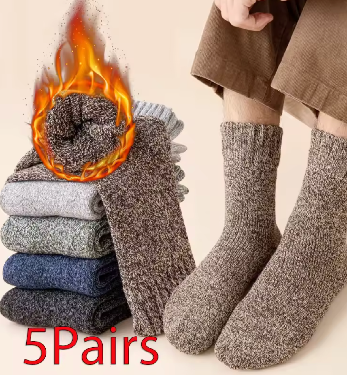 Socksphoria -  Thermal Knit Socks