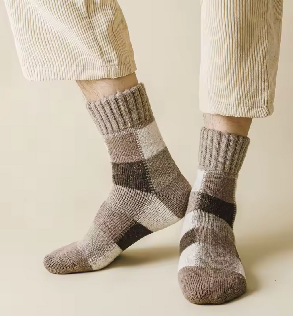 Socksphoria -  Wool Blend Knit Socks
