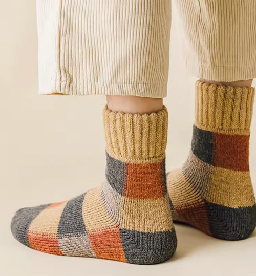 Socksphoria -  Wool Blend Knit Socks