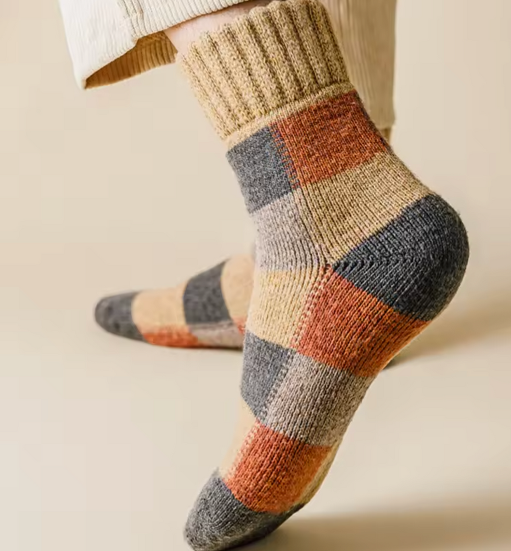 Socksphoria -  Wool Blend Knit Socks