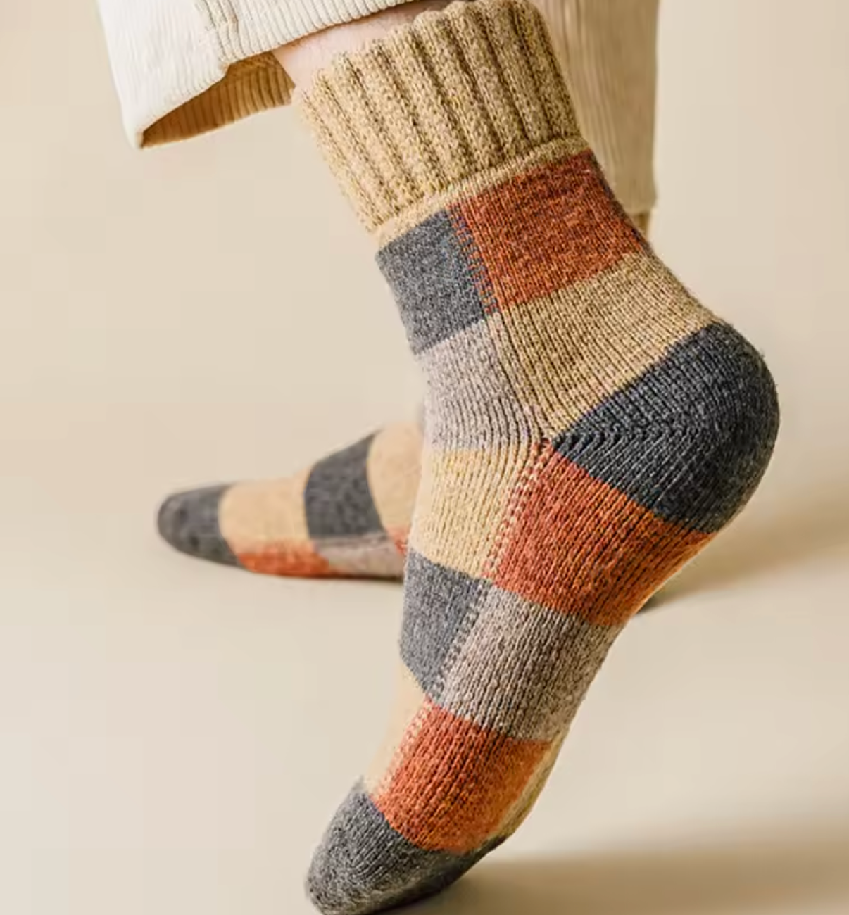 Socksphoria -  Wool Blend Knit Socks
