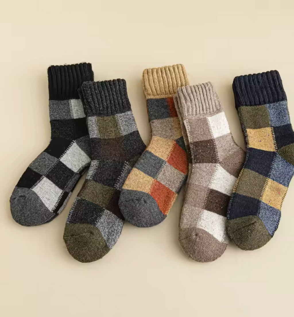 Socksphoria -  Wool Blend Knit Socks